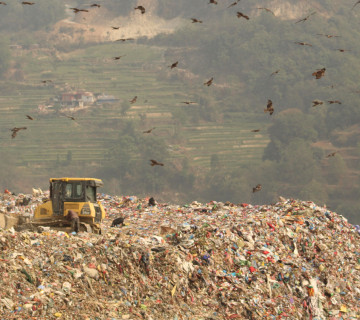 थप कठिन बन्दै सिसडोलमा फोहर व्यवस्थापन, बञ्चरेडाँडाको ल्याण्डफिलको निर्माण अझै पूरा भएन